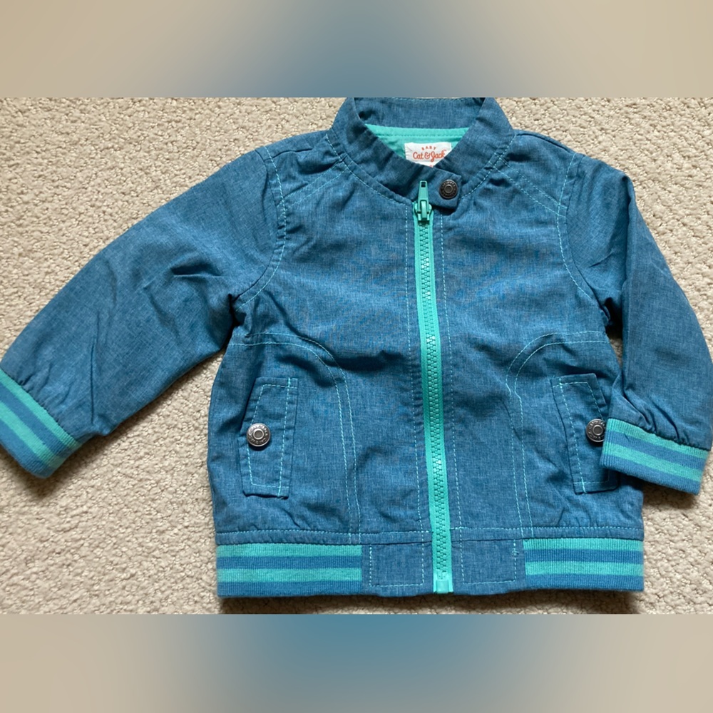 Cat & Jack 6-9 mo baby boy spring jacket.